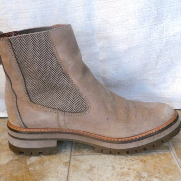 Timberland Nubuck Chelsea Boots Women’s 8.5 - Picture 6 of 15